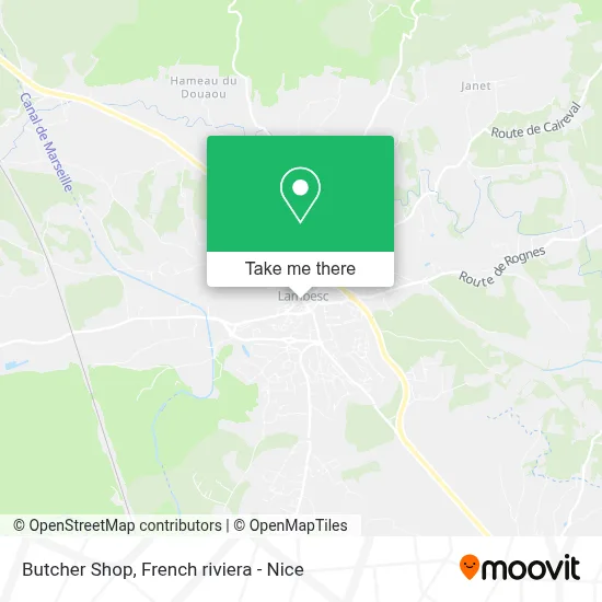 Boucherie Charcuterie map