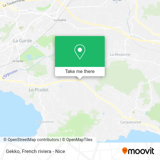 Gekko map