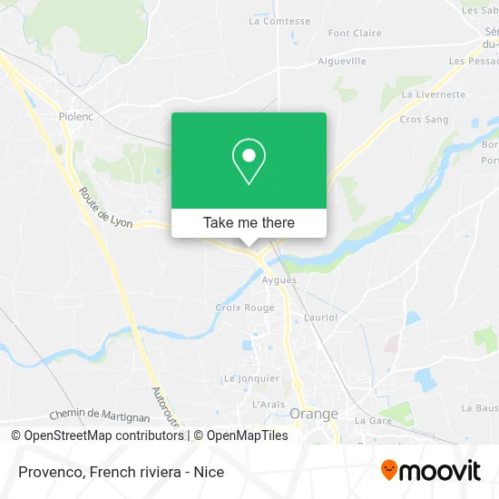Provenco map