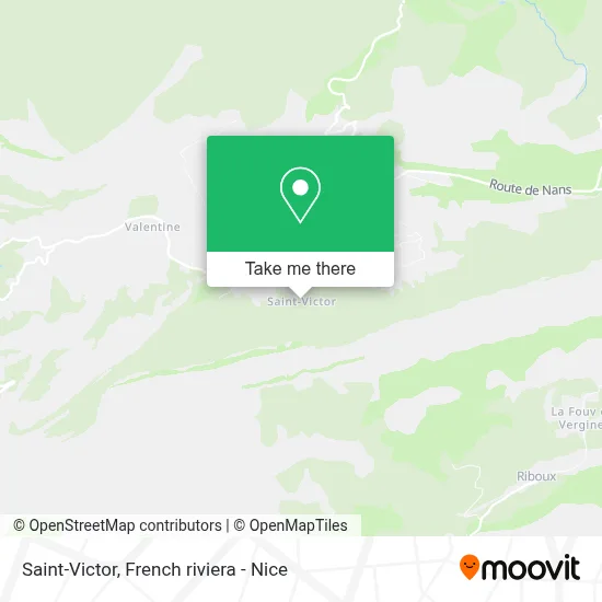 Saint-Victor map