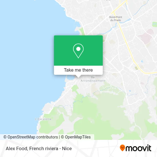 Alex Food map