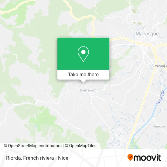 Riorda map