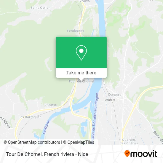 Mapa Tour De Chomel