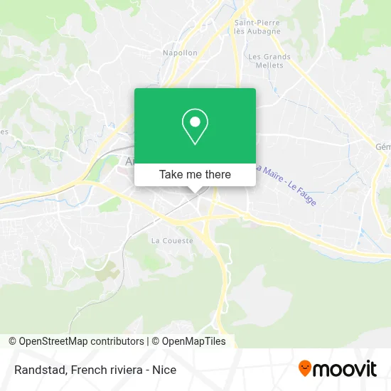 Randstad map