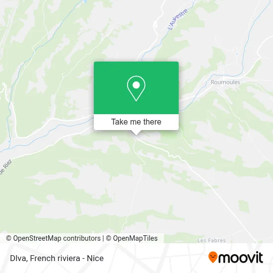 Dlva map