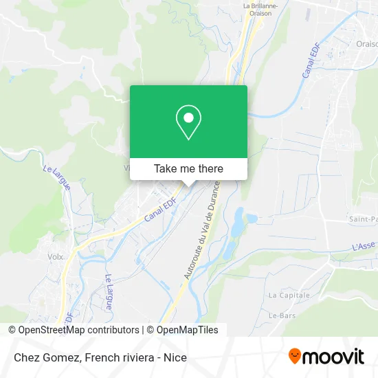 Chez Gomez map