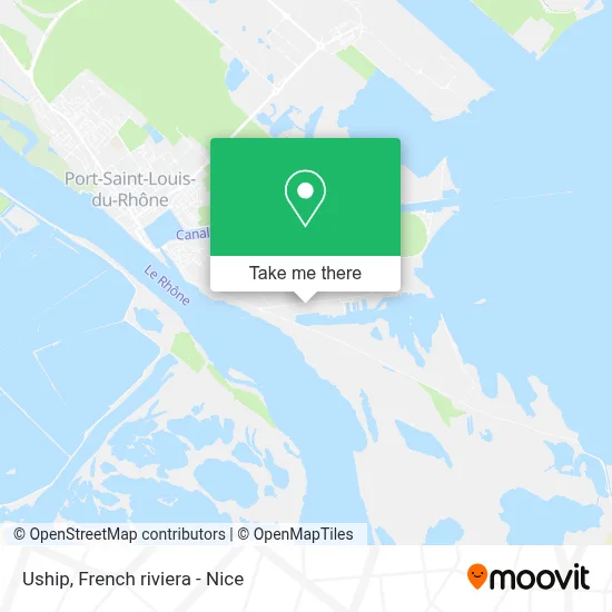 Uship map