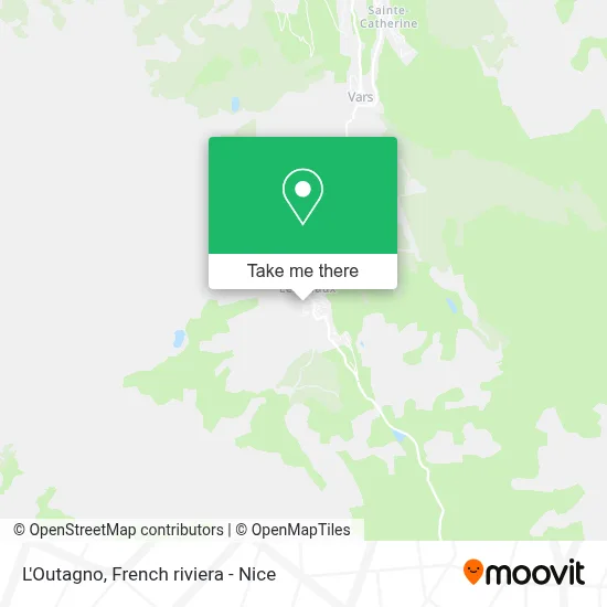 L'Outagno map