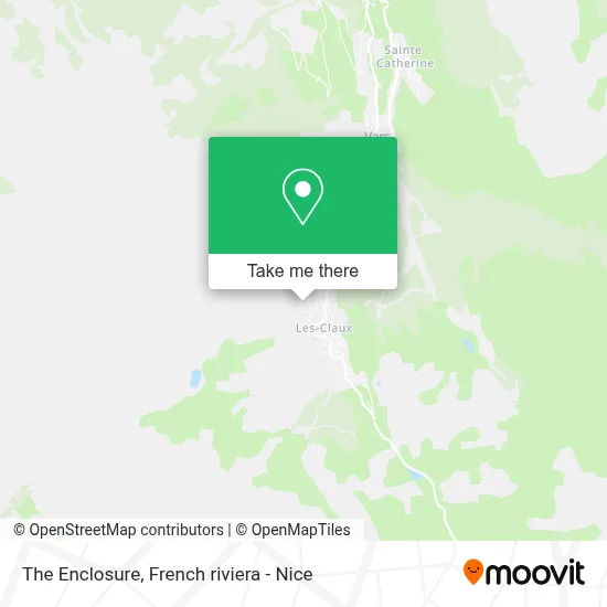 Le Clos map