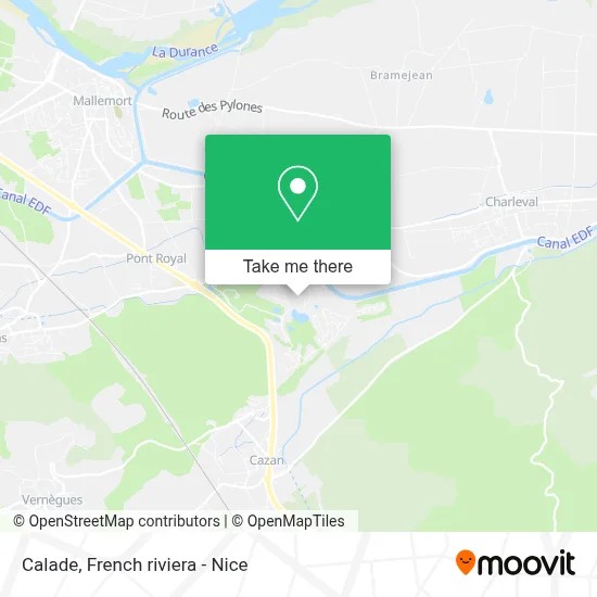 Calade map