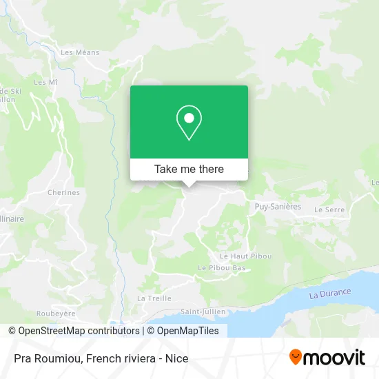 Pra Roumiou map