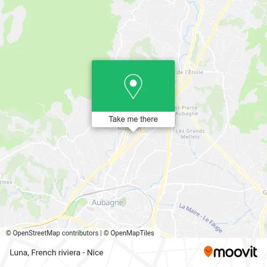 Luna map