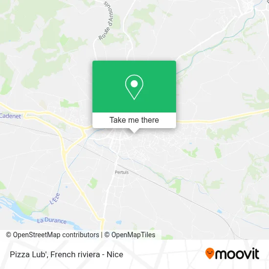 Pizza Lub' map