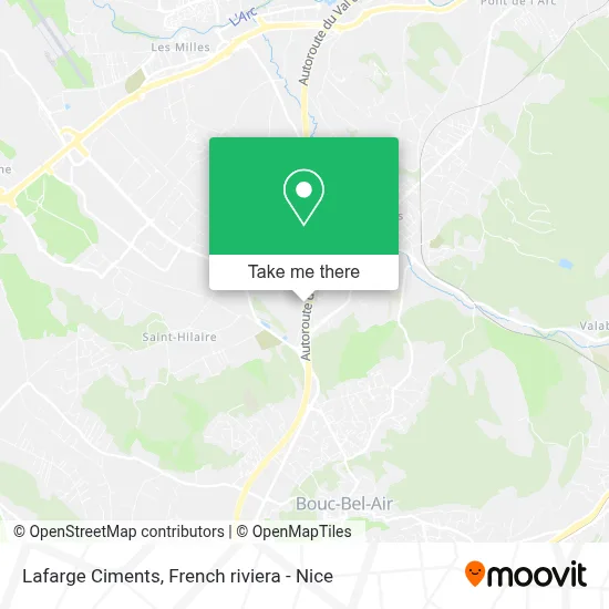Lafarge Ciments map
