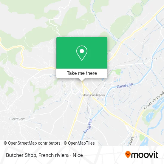 Boucherie Charcuterie map