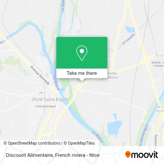 Discount Alimentaire map