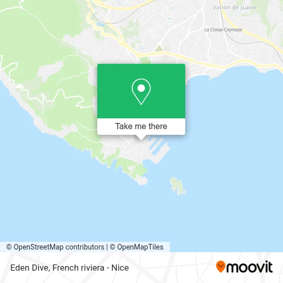 Eden Dive map