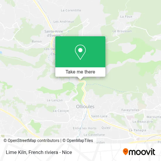 Four À Chaux map