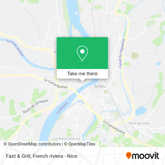 Fast & Grill map