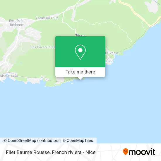 Filet Baume Rousse map