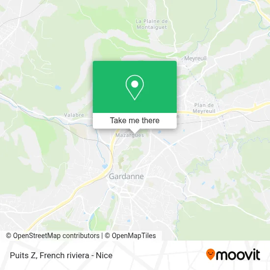 Puits Z map