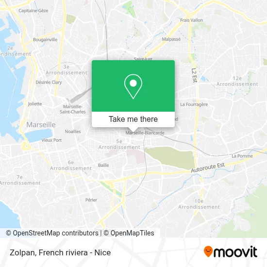 Zolpan map