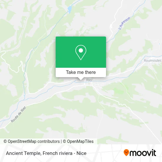 Ancient Temple map
