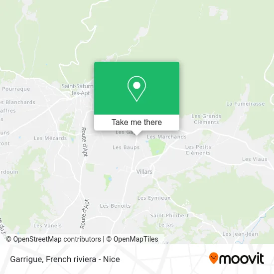 Garrigue map