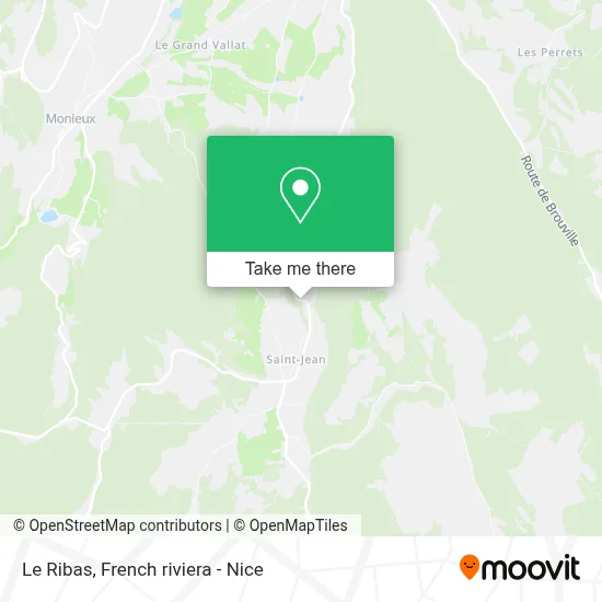 Le Ribas map