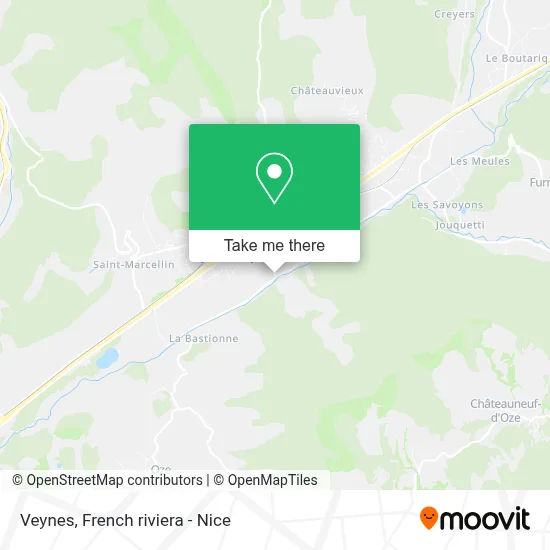 Veynes map
