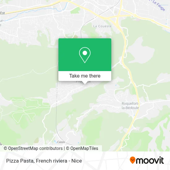 Pizza Pasta map