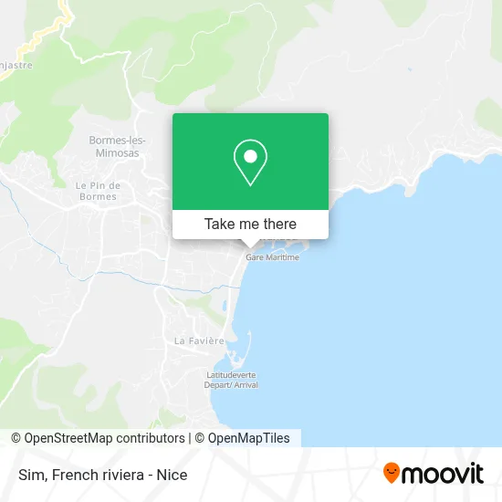 Sim map