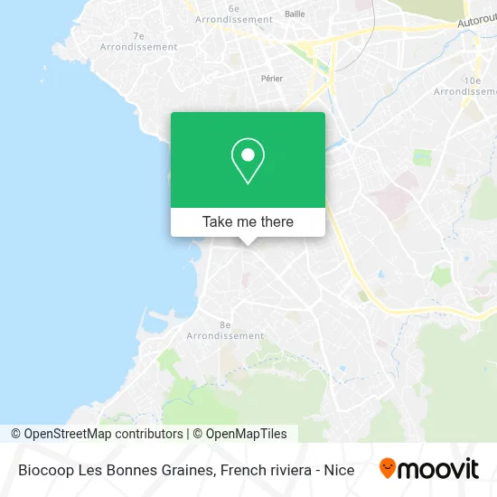 Biocoop Les Bonnes Graines map
