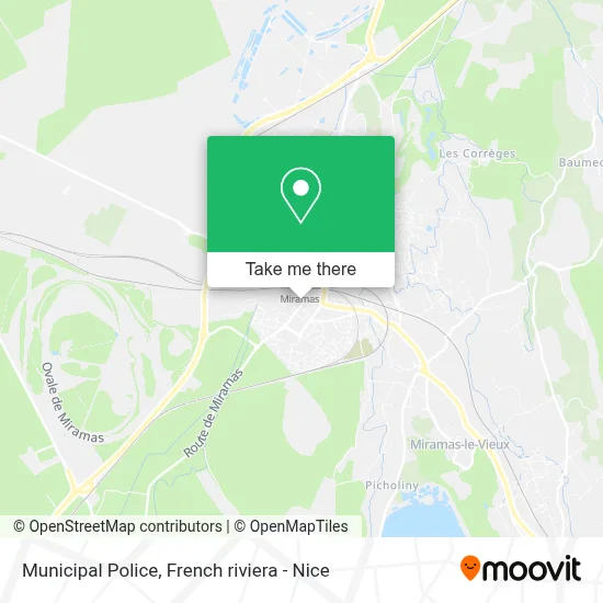 Police Municipale map