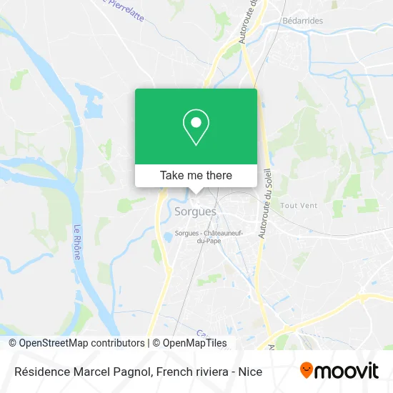 Résidence Marcel Pagnol map