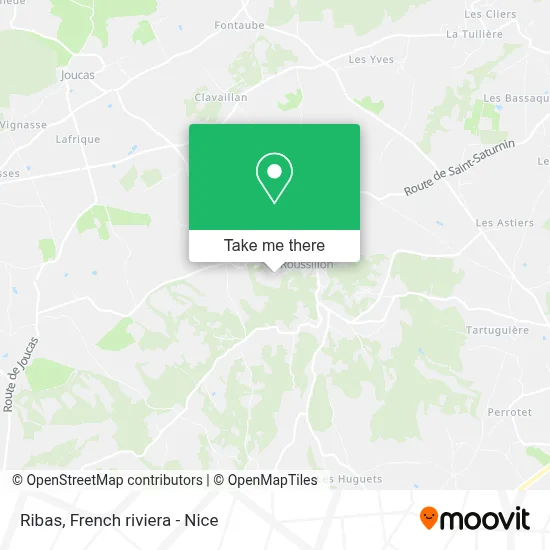 Mapa Ribas