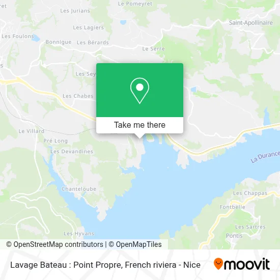 Lavage Bateau : Point Propre map