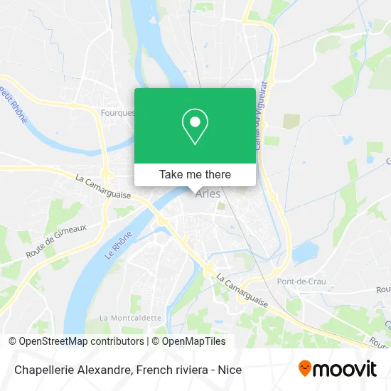 Chapellerie Alexandre map