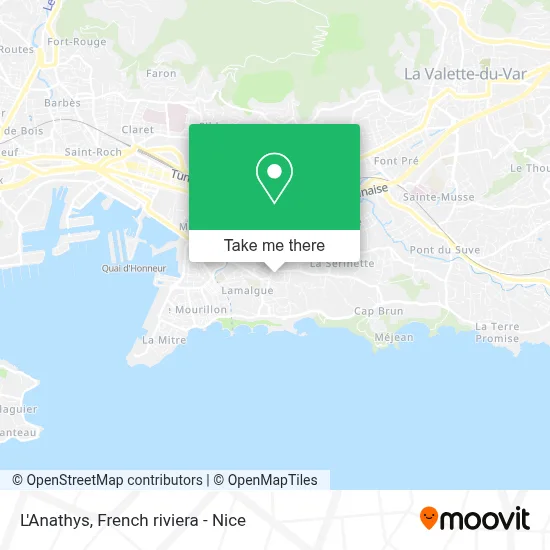 L'Anathys map