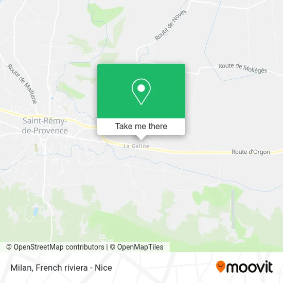 Milan map