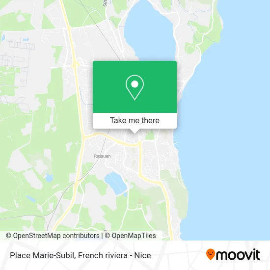 Place Marie-Subil map