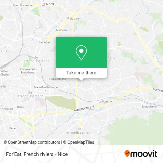 For'Eat map