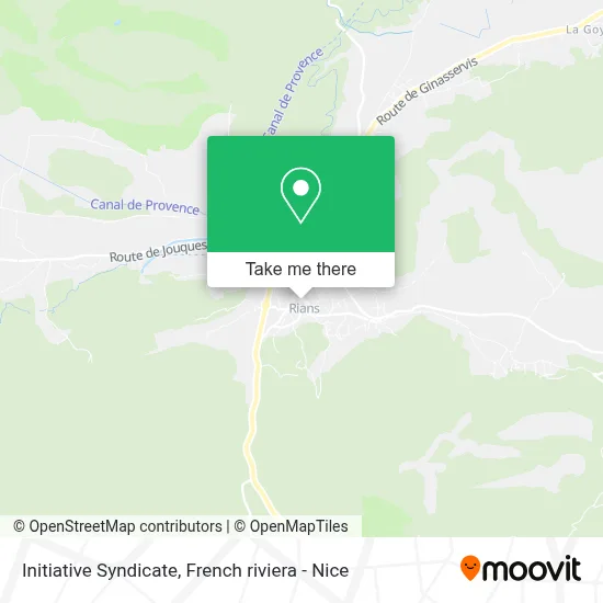 Syndicat D'Initiative map