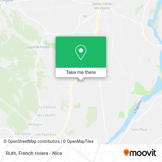 Mapa Ruth