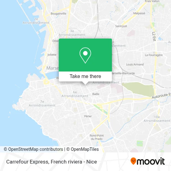 Carrefour Express map