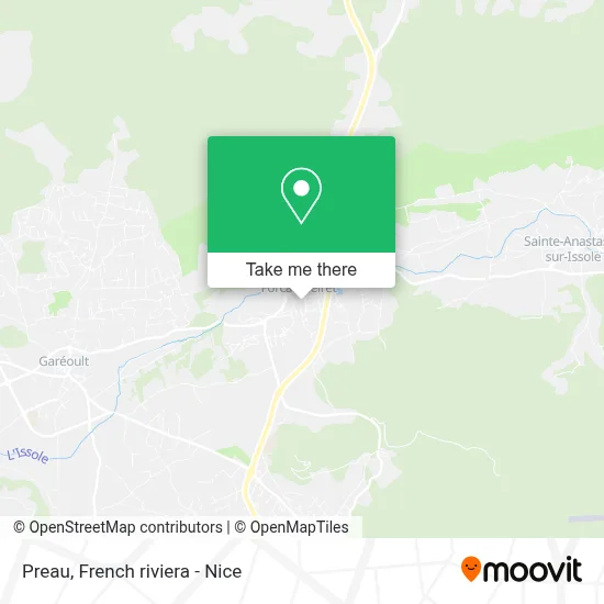 Preau map