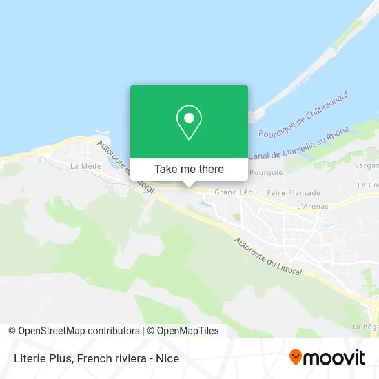 Literie Plus map