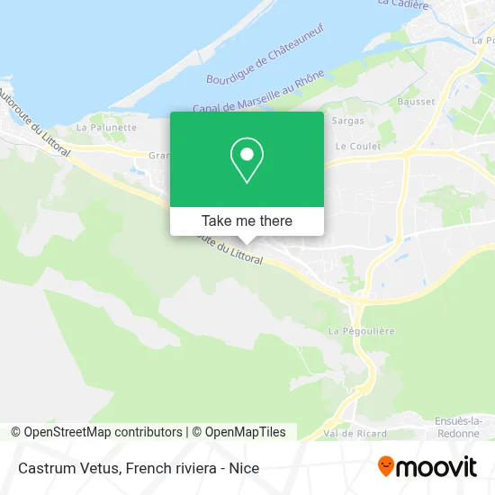 Castrum Vetus map