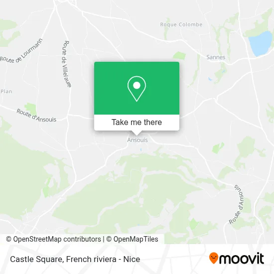 Place Du Château map