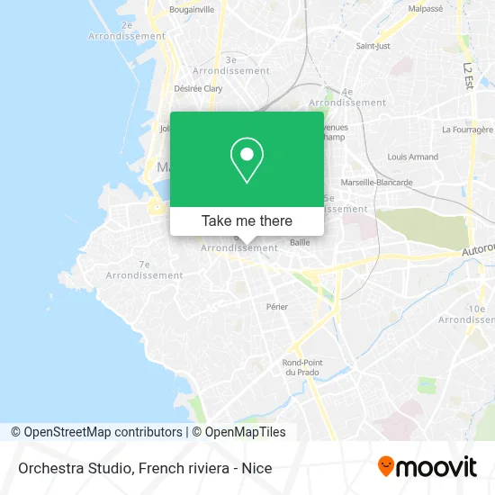 Orchestra Studio map